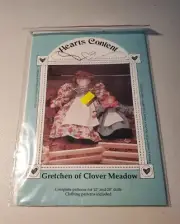 "Gretchen of Clover Meadow" Complete Patterns for 12" and 20" Dolls
