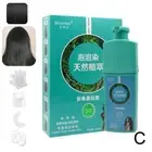 Brimless Shampoo, Herbal Bubble Gray Hair Dye Shampoo 500ml A3J1