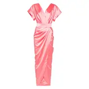 [Rhea Costa] Rhea Costa Jaya Maxi Dress 46 IT PINK