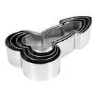 16PCS Cookie Cutters,Cookie Baking Molds DIY Funny Stainless Steel Biscuit7235