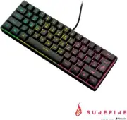 VERBATIM 48701 RGB Keyboard X1 QWERTY US