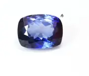 Certified Natural 14.00 Ct Blue Ceylon Sapphire Emerald Cut Loose Gemstone