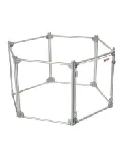 [PaWz] Pet Playpen 6 Panel in Clear