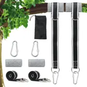 Tree Swing Hanging Strap Kit, Tree Swing Sling 2200 Lbs 5Ft Extra Long with S...