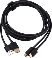 2-in-1 Cable for 13HD/16HD/16HDK/16HDT/BT-16HD/BT-16HDK/BT-16HDT Graphics Drawing Tablet