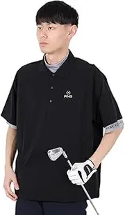 PING APPAREL(ピン アパレル) Pin Apparel 621-5160309 Men's Water Repellent, Layered Twin Set (Absorbent, Quick Drying, UV Protection), Golf