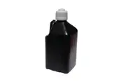 Scribner 5 Gallon (18.9L) Square Utility Jug Black 9.5" x 9.5" x 21"