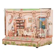 210pc Tonecheer The Pastrol Home 3DPuzzle 154mm DIY Miniature Dollhouse Kit 15y+