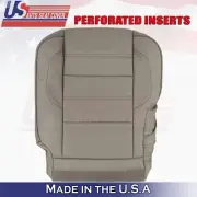 2014 to 2019 For GMC Sierra Denali 2nd Row Driver Bottom Leather Cover Dune Tan