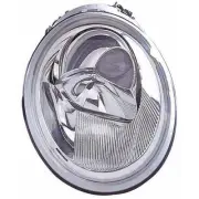 VW2503106 New Head Lamp Assembly Passenger Side Halogen CAPA (for: Volkswagen)