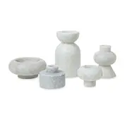 Tom Dixon Stone Stacking Candleholder White