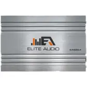 Elite Audio EA600.4 4-Channel 135 Watts RMS 2-Ohm Stable Car Audio Amplifier