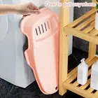 Portable Clothes Washing Board Compact Washboard Hand with Drainage Holes Soap