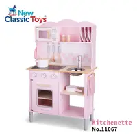 在飛比找momo購物網優惠-【New Classic Toys】聲光小主廚木製廚房玩具-