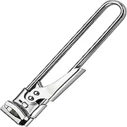 Adjustable Stainless Steel Can Opener, Master Opener Jar Opener, Water Bottle Opener, Lid Off Jar Grip Opener, Cap Opener for Weak Hands Seniors (A)