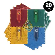Magic Wizard Theme Luncheon Napkins 20PK - Kids Birthday Party Tableware
