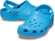 Crocs Classic Clogs Roomy Fit Sandal Clog Sandals Slides Waterproof - Blue Venetien