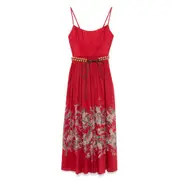 [Zimmermann] Zimmermann Floral-print Midi Dress III NUMERIC RED