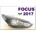 小亞車燈改裝＊全新 福特 FOCUS MK3.5 16 17 2017年 原廠型黑框大燈 FOCUS頭燈 一顆5200