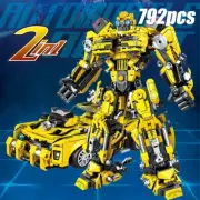 High-Tech War Robot Building Blocks Set for Kids - Classic Movie Gift