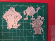 Metal Die Cut 4 Sizzix Universal Monster Inc Disney Mike Boo Sully Birthday Cake