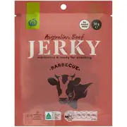 Woolworths Beef Jerky BBQ 50g