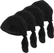 KOMBIUDA 4pcs Breathable Cycling Headscarf for Men and Women Quick Dry and UV Protection Sports Hat Sweat Absorbing Motorcycle Helmet Liner Running Cap