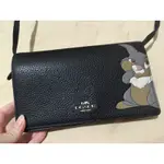 全新 正品 COACH X DISNEY 桑普兔 WOC 側背包 迪士尼