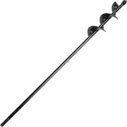 Staright Auger Drill Bit Garden Plant Flower Bulb Auger Rapid Planter for Planting Bulb Seedlings Drill Earth Fence Hole Digger