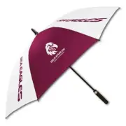127174 MANLY SEA EAGLES NRL TEAM LARGE GOLF UMBRELLA LOGO DESIGN