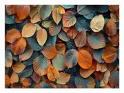 Colorful Leaves Canvas Print