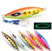 Slow Pitch Jigging Metal Jigs, Laser Luminous Artificial Hard Lure,MADE IN JAPAN
