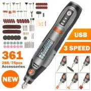 Cordless Rotary Tool Mini Drill Engraving Pen Electric USB Mini Wireless Drill