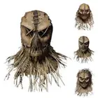 Halloween Scary Scarecrow Stitch Mask Cosplay Costume Party Props Fancy Dress☆