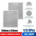 For Westinghouse Rangehood Filter 260mm x 320mm Four layers Aluminium Silver NEW