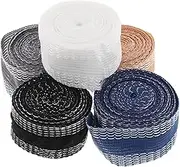 Hohopeti 5 Rolls Iron On Hem Tape Hemming Tape DIY Clothing Supply Hem Repair Tape Iron On Hemming Tapes Fabric Fusing Tapes for Sewing Pants Jeans Trousers