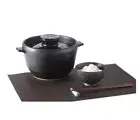 Arita Ware Japan Ultimate Rice Cooker HACHI Open flame / Microwave Pot 3-cups