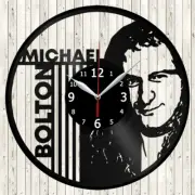 Michael Bolton Vinyl Record Wall Clock Decor Handmade 4699