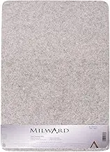 Milward 100% A3 Wool Pressing Mat, Quilting, Crafting, Embroidery, Sewing, Patchwork, Appliqué, Blocking 42 x 29.7cm 11.5x16.5” 2665111, Grey