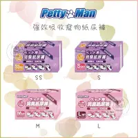 在飛比找Yahoo!奇摩拍賣優惠-【PettyMan】強效吸收寵物紙尿褲，SS/S/M/L