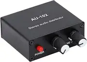 Active Sound Distributor 2 Way 1 in 2 Out Mini Small Amp 3.5mm Interface Independent Volume Control DC5V