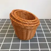 Woven Fruit Basket Easter Decoration Egg Basket Miniature Baskets for Crafts