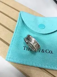 在飛比找Yahoo!奇摩拍賣優惠-【現貨】專櫃正品真品 Tiffany&Co. 1837 寬版