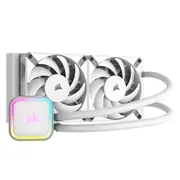 Corsair iCUE H100i RGB Elite 240mm AIO CPU Cooler White