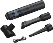 Portable Vacuum for Car - 200W Cordless Cleaner Small for Car | Car Vacuum High Power, Handheld Vacuum Cordless Rechargeable, 19000Pa, Powerful with Cord, Bag, Attachments