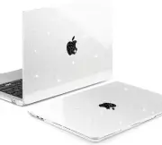 for MacBook Air 15 inch Case 2023 Released A2941 with M2 Chip Lapt Glitter Case