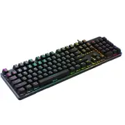 Targeal Mechanical Gaming Keyboard, Wired 104 Keys RGB LED Backlit Keyboard