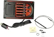 ULDIGI 1 Set Guitar Pickup Equalizer Kit Versatile Sound Control Accessory for Guitars and Instruments Durable Touch Controls for Easy Adjustments Enhances Tonal Quality for Musicians