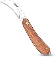 Grafting knife, Stainless Steel Garden Budding Knife, Folding Pocket Knife For Grafting Multi Cutting Tool, Weed Bushes Branches Mushroom Pruning Knife