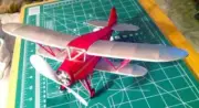 Vtg. Easy Built Models Waco C Kit FF-41 12" Wing Span Peanut Scale